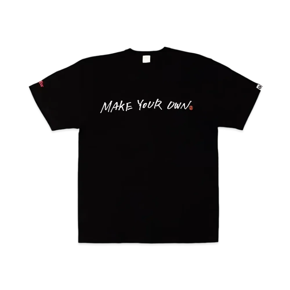 SAPEur x MASATOSHI HAMADA Handwritten Logo S/S Tee "Black"