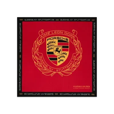 Aime Leon Dore x Porsche 993 Turbo Silk Bandana "Multi"