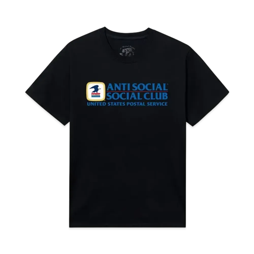 ANTI SOCIAL SOCIAL CLUB x USPS Priority Tee "Black"