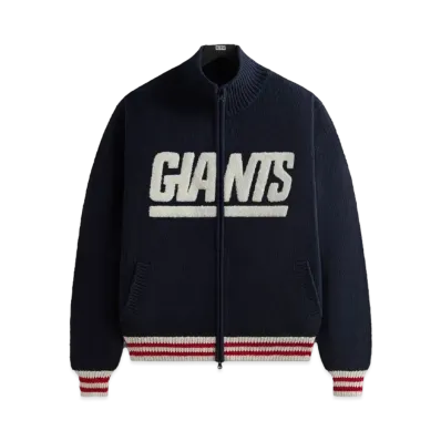 Kith & '47 For The NFL: Giants Wyona Full Zip Sweater "Nocturnal"