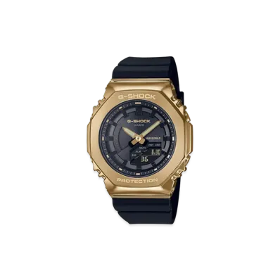 Casio G-Shock 2100 Series Metal Covered Analog-Digi M Watch "Black/Cmbi"