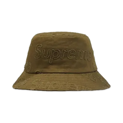 Supreme Lasered Twill Crusher "Olive"