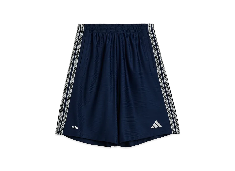 adidas x Arte Antwerp Soccer Shorts "Collegiate Navy/Off White"
