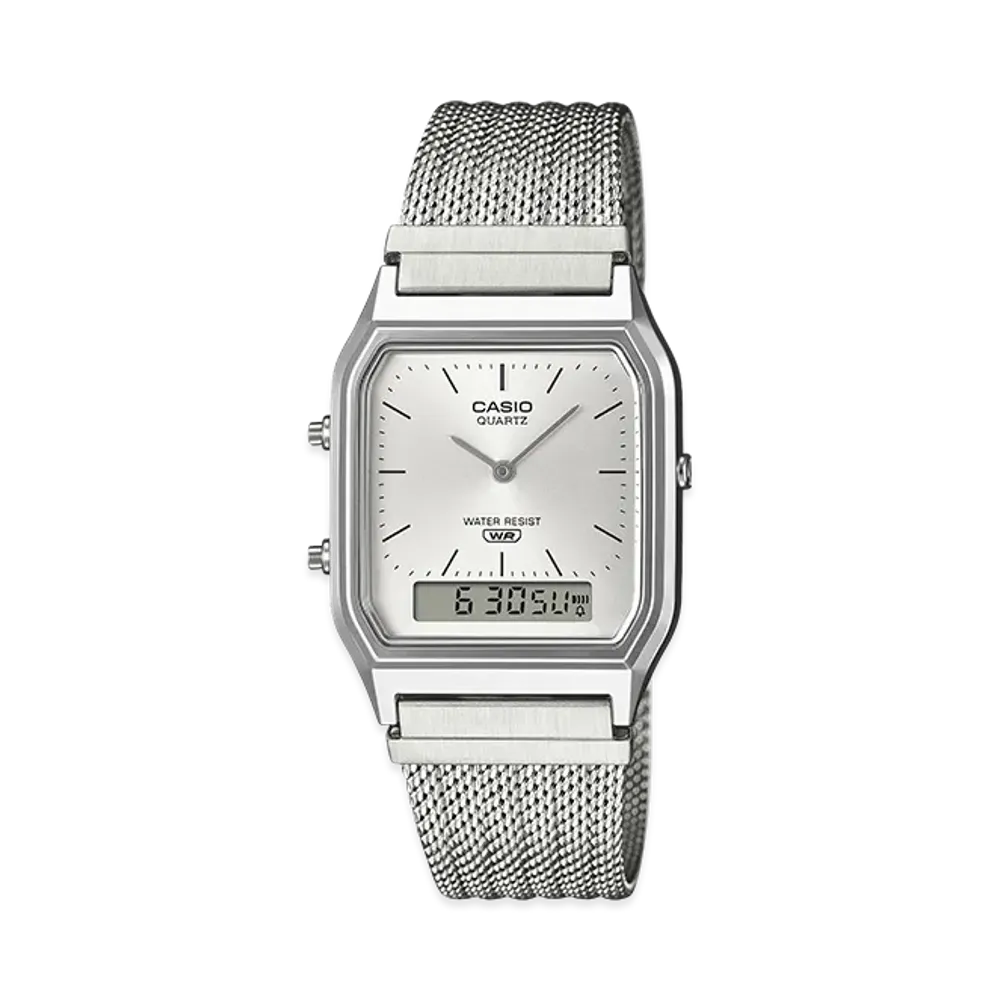 Casio Classic AQ-230EM-7AJF "Silver"