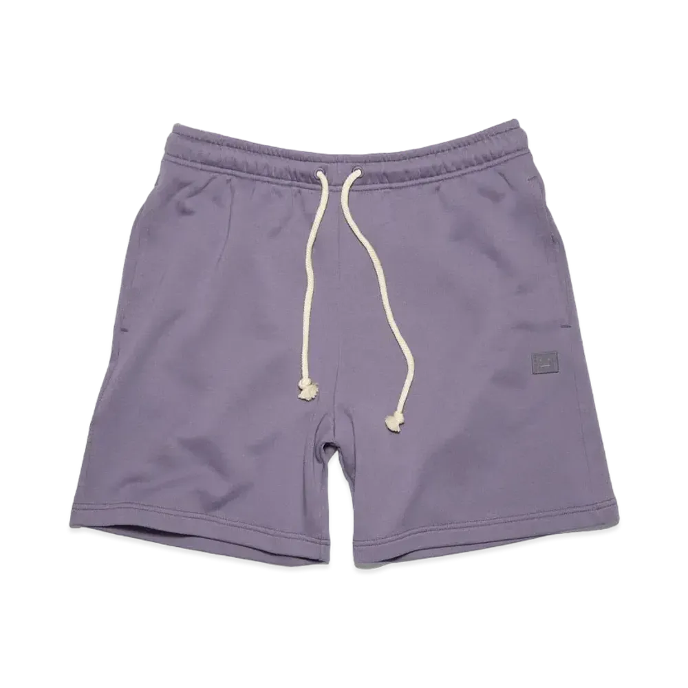 Acne Studios Cotton Sweat Shorts "Faded Purple"