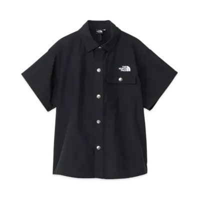 The North Face Kids Short Sleeve Nuptse Shirt "Black"