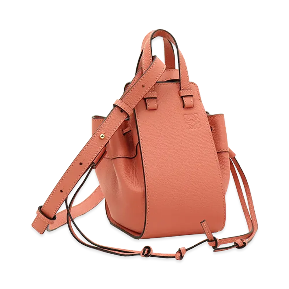 LOEWE Women's Handbag (with shoulder strap) Hammock Drawstring Mini Bag "Pink Tulip"