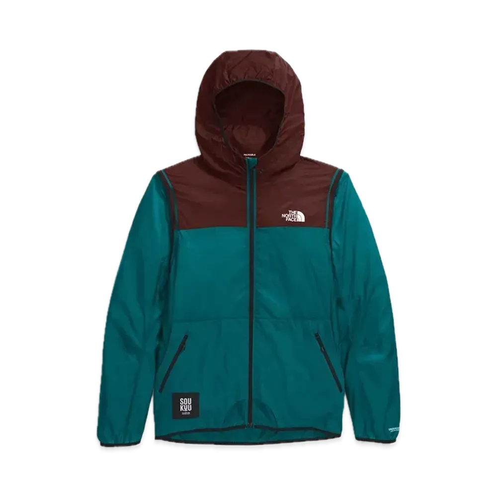 The North Face x UNDERCOVER Trail Run Wind Jacket "Bitter Chocolate/Atlantic Deep Blue"