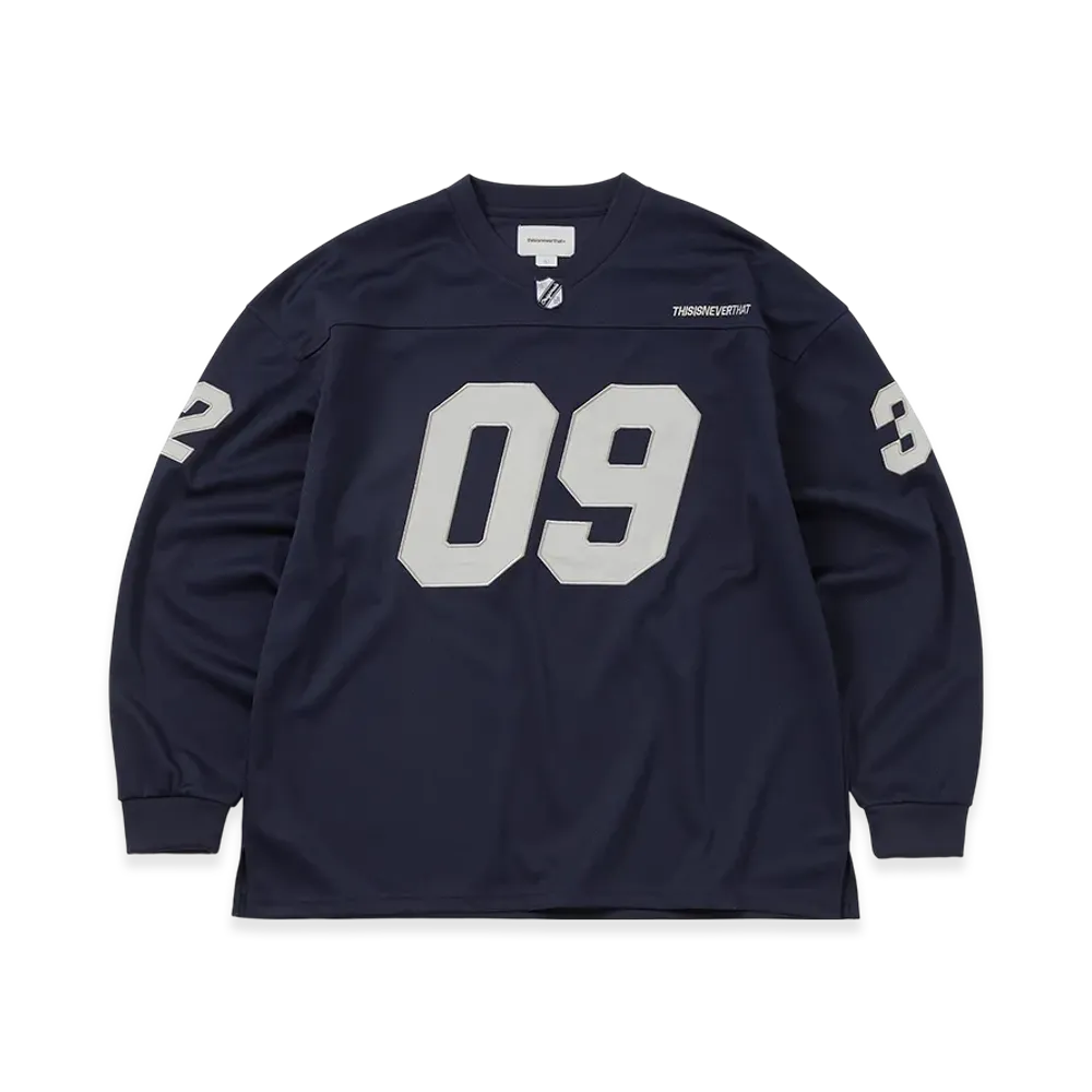 thisisneverthat Football Jersey "Navy"