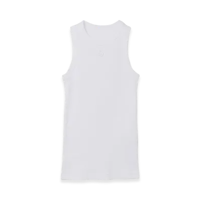 sacai S Cotton Jersey Tank Top "White"