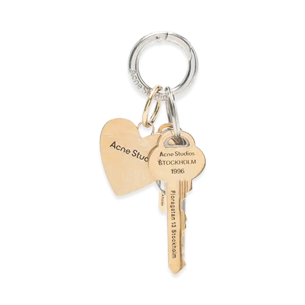 Acne Studios Women's Keyring "Gold/Silver"