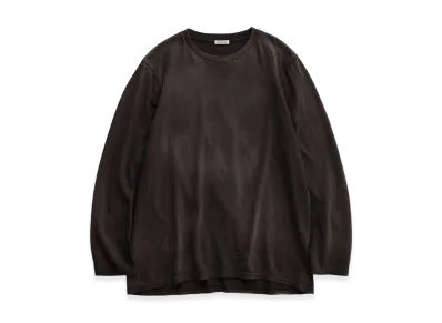 NICENESS Crowe Jacket Sleeve Tubular T-Shirt "Brown"