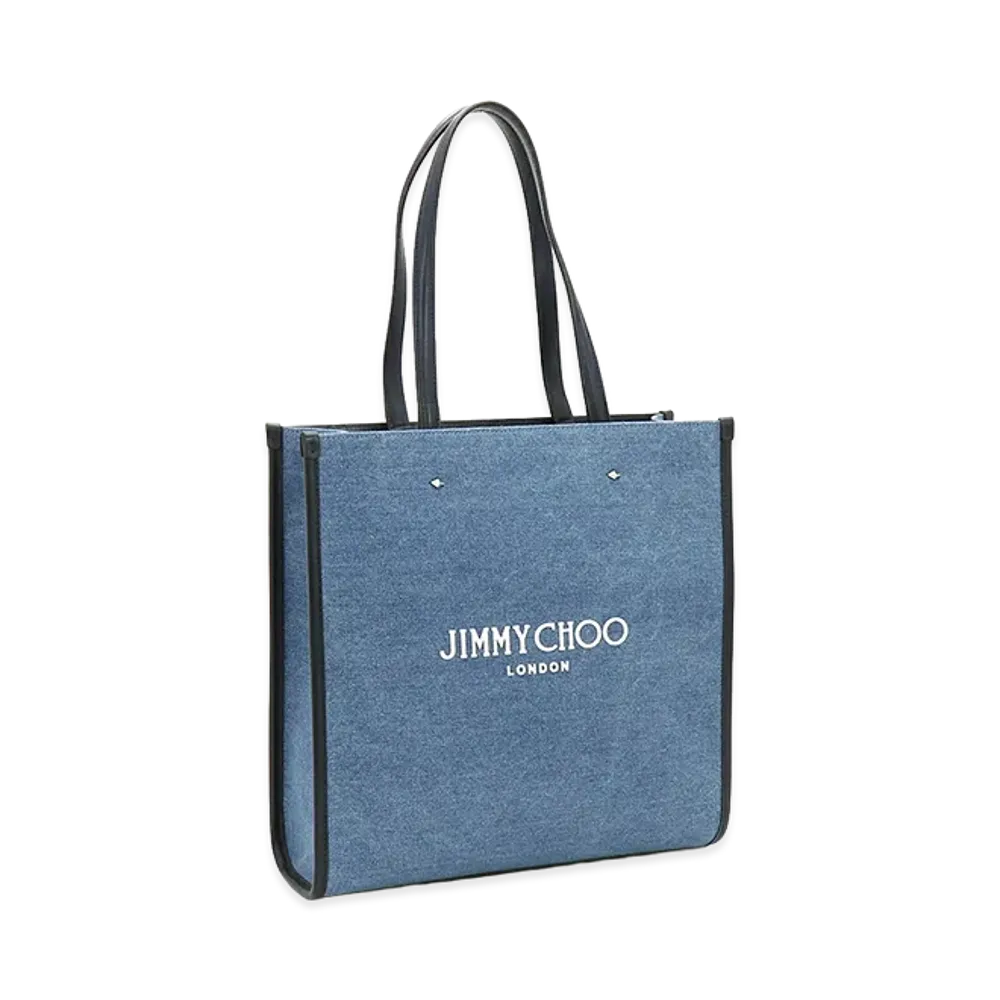 Jimmy Choo Tote Bag "Denim/Navy"