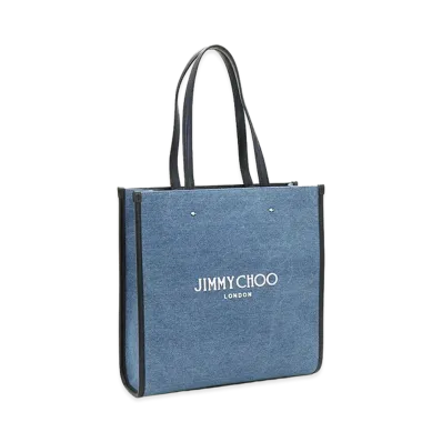 Jimmy Choo Tote Bag "Denim/Navy"