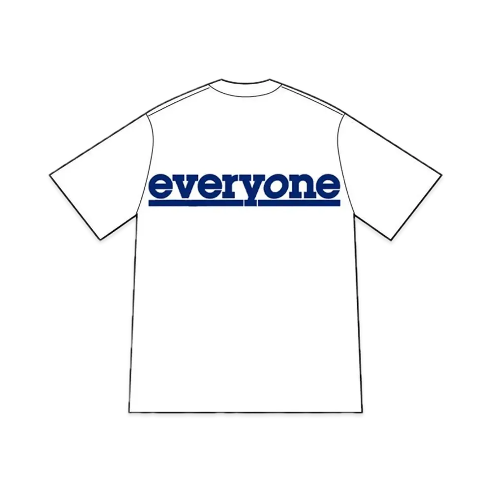 TTTMSW x everyone TTT HOMEe Supported By Base T-shirt "White"