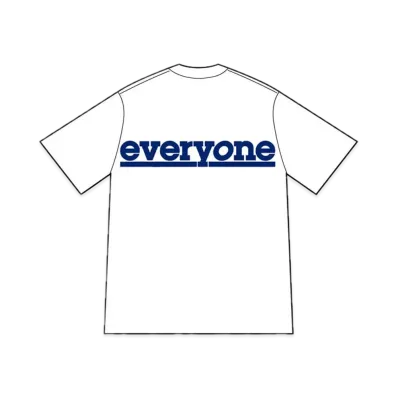 TTTMSW x everyone TTT HOMEe Supported By Base T-shirt "White"
