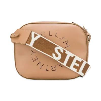 Stella McCartney Stella Logo Mini Bag "Camel"