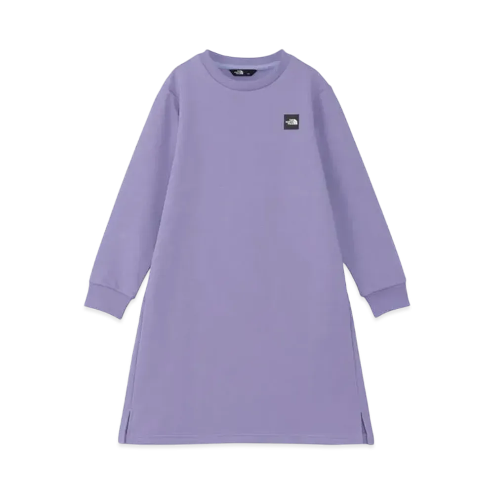 The North Face Kids Girls Small Box Logo One Piece "Purple Fog"
