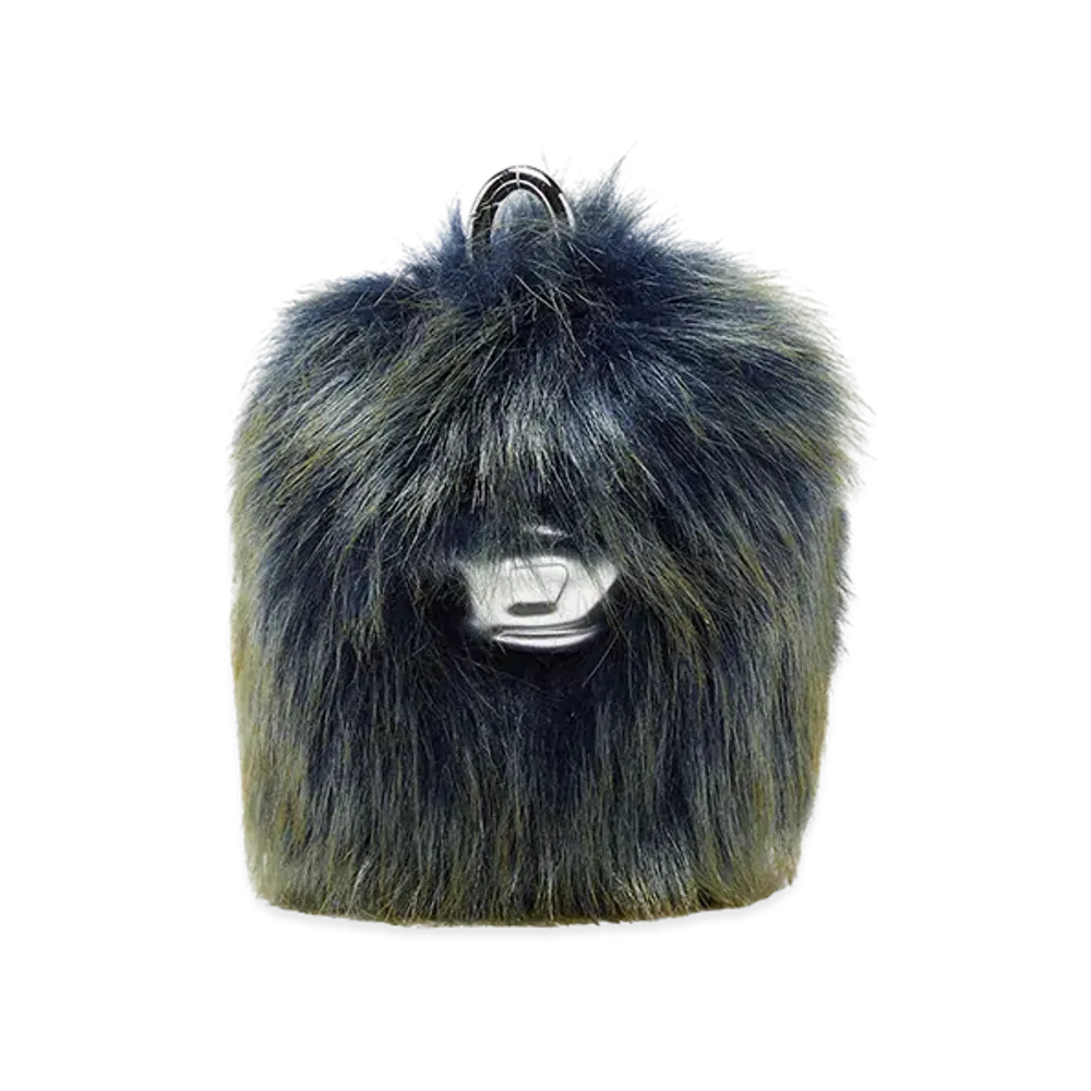 Diesel Monster Furry Charm with Pendant "Blue"