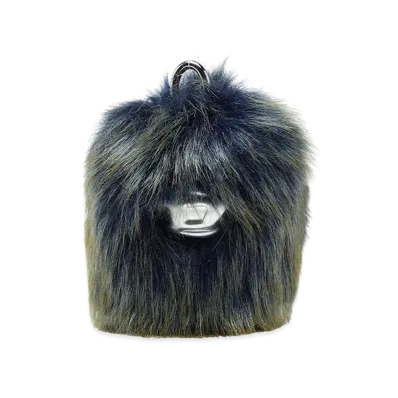 Diesel Monster Furry Charm with Pendant "Blue"