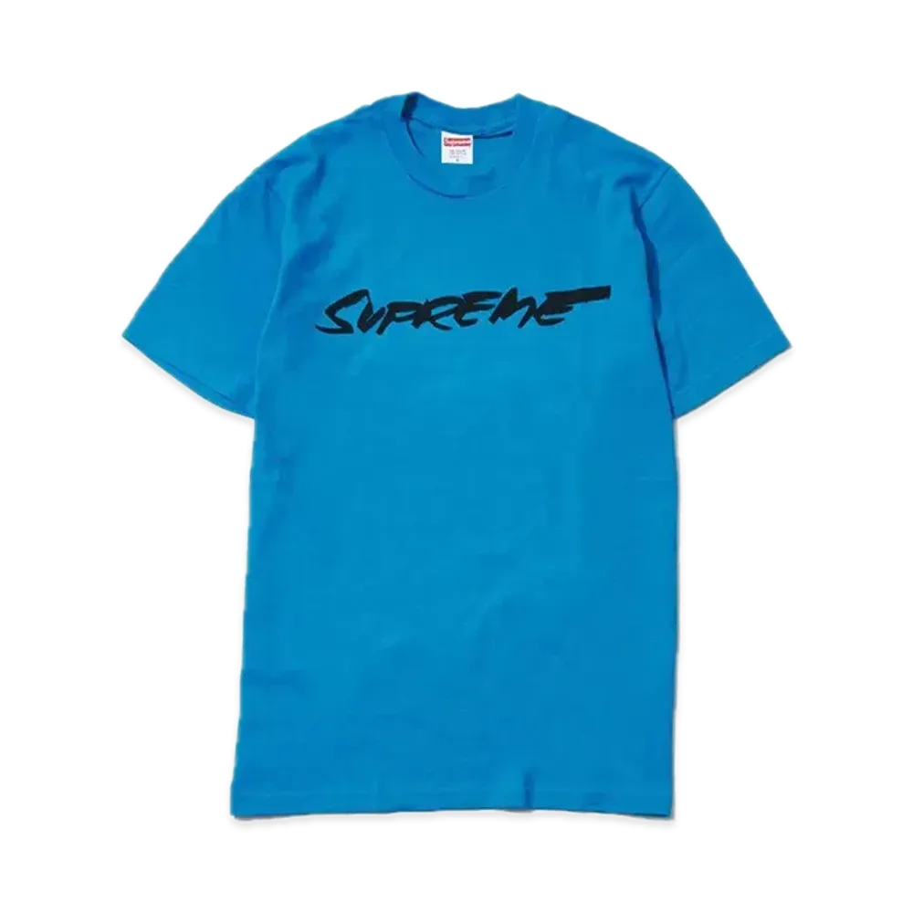 シュプリーム フューチュラ ロゴ Tシャツ "ブルー"