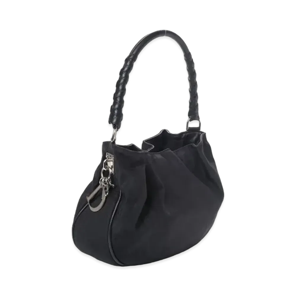Dior Nylon Monogram Lovely Hobo "Black"