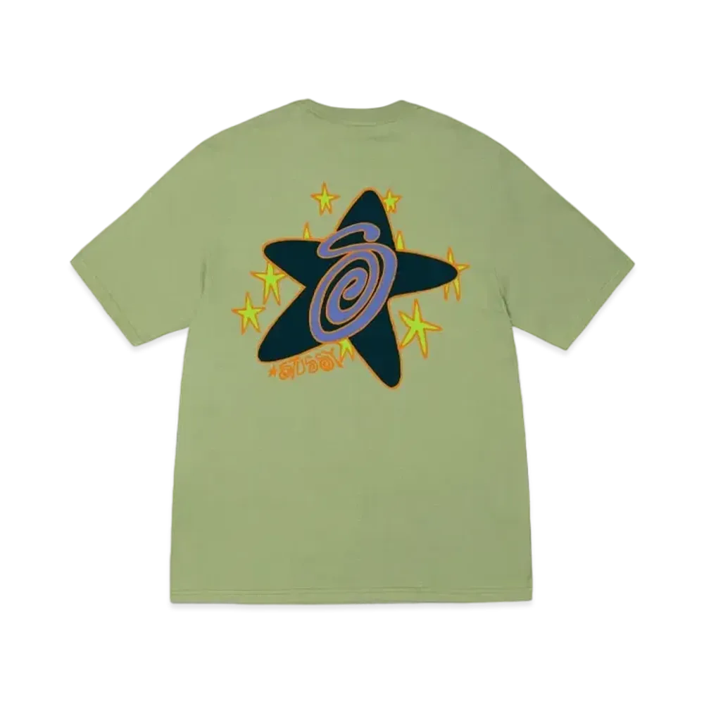 Stussy Galaxy Tee "Moss"