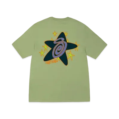 Stussy Galaxy Tee "Moss"