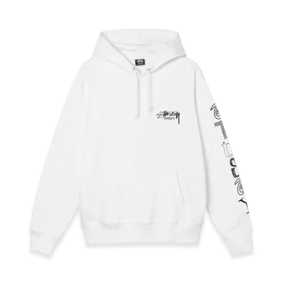 Stussy Ransom Hoodie "White"