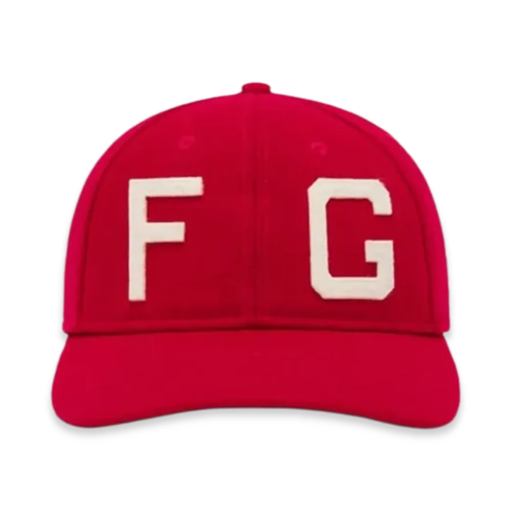 FEAR OF GOD x MLB Monarchs 9Forty Cap "Red"