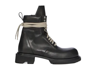 Rick Owens SS26 Low Army Gabe Lace-up Boot "Black"