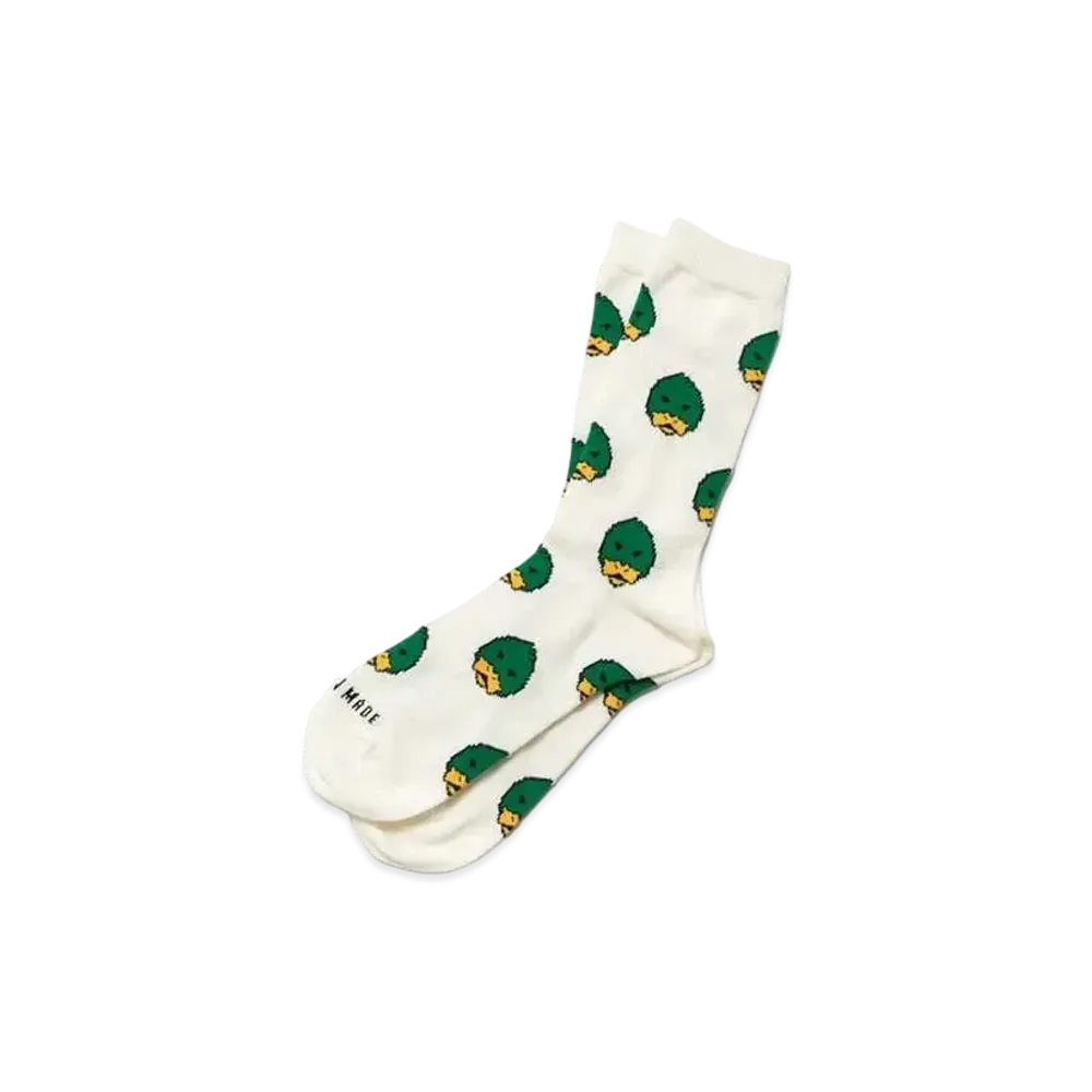 HUMAN MADE ANIMAL PATTERN SOCKS "Green"