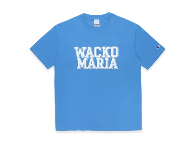 WACKO MARIA x Champion Heavy Weight T-Shirt "Blue"