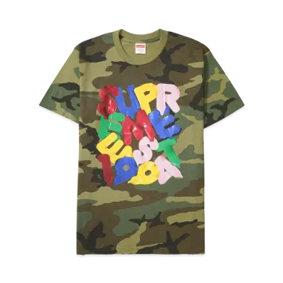 Supreme Balloons Tee "Woodland Camo"