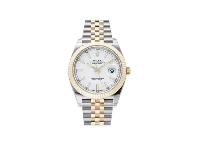 ROLEX Date-Just 41 White Dial 126333