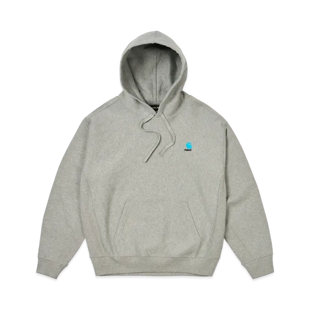 PALACE x Carhartt WIP Hood "Heather Grey"