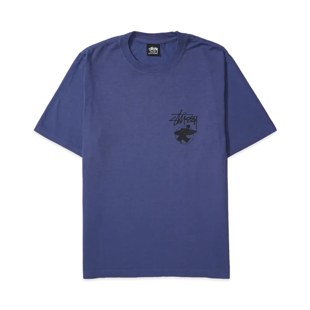 Stussy Long Haul Tee Pigment Dyed "Indigo"