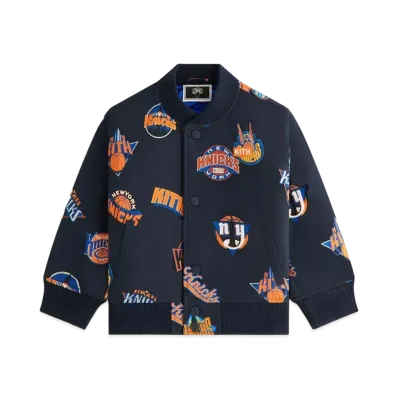 Kith Kids x New York Knicks Printed Bomber Jacket "Nocturnal"