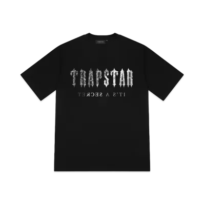 TRAPSTAR Decoded Paisley Monochrome Edition Tee "Black"