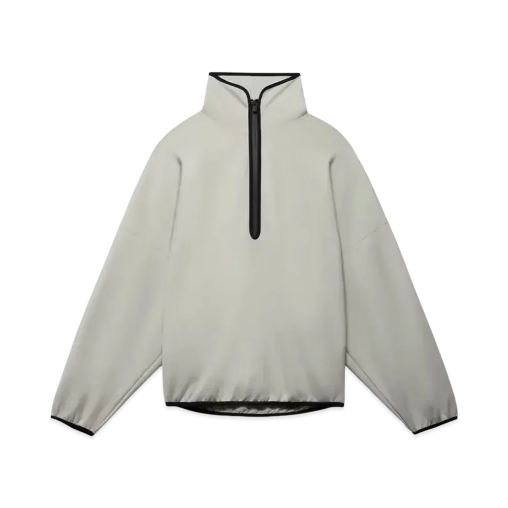 adidas x Fear of God Athletics Suede Fleece Half-Zip Sweatshirt "Sesame"