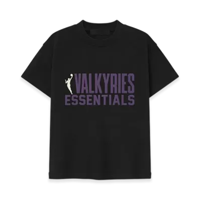 FEAR OF GOD ESSENTIALS Women's Valkyries Classic Tee "Vintage Black"