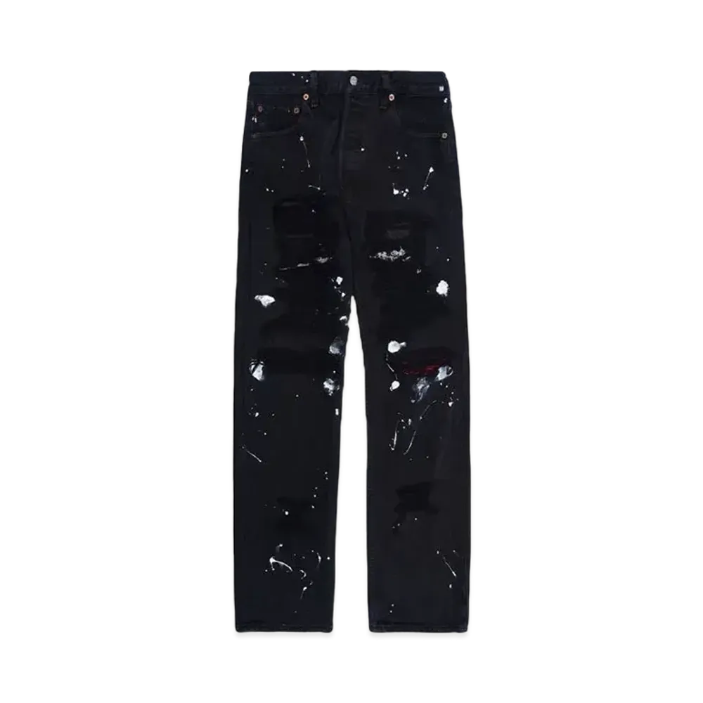 HYPE DROP x INNOCENCE NYC EXCLUSIVE DESTROY DENIM PANTS 32inch "Black"