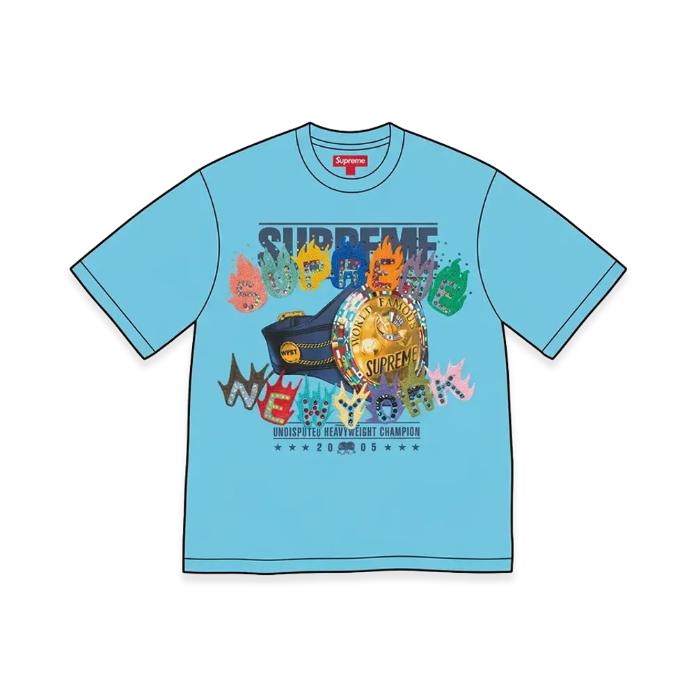 Supreme Undisputed S/S Top "Light Blue"