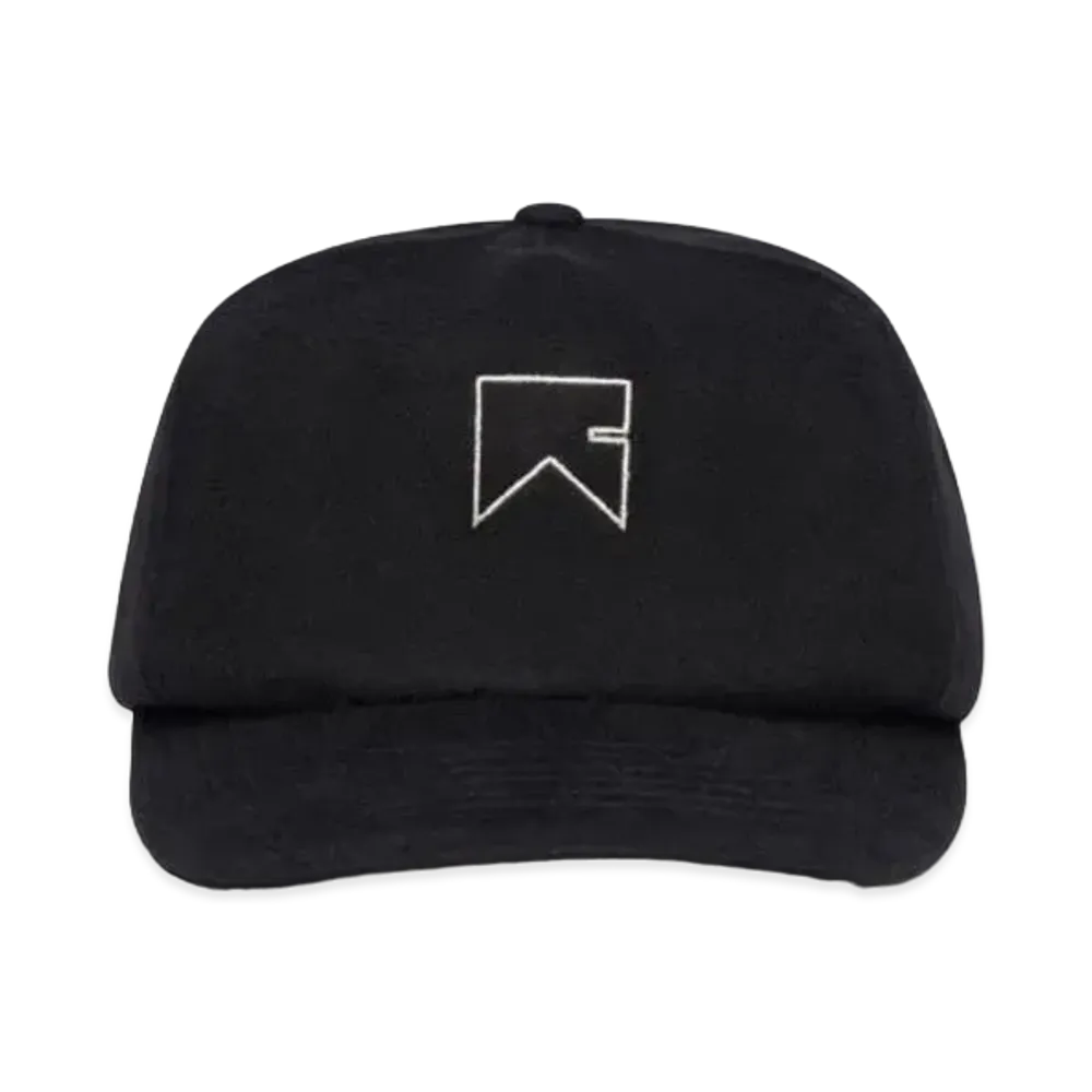 RHUDE Cashmere Chevron Logo Hat "Black"