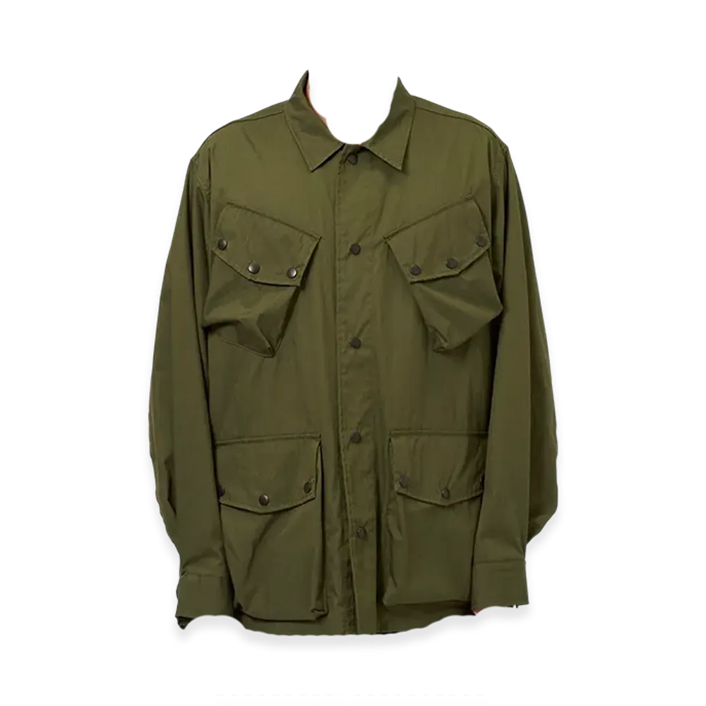 NEEDLES x Studious Jungle Fatigue Jacket - C/N Oxford "Olive"