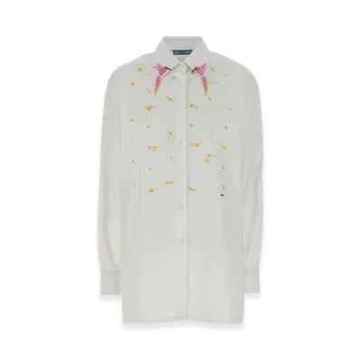 PRADA Wonen's Poplin Shirt "White"