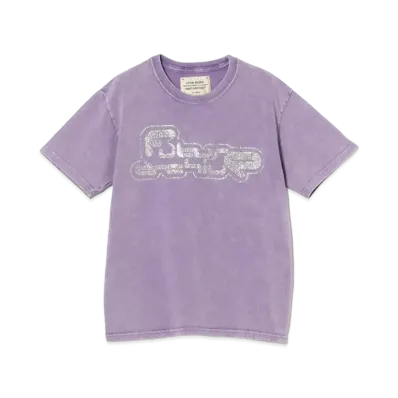BEAMS FUTURE ARCHIVE x AsahiNa Print Tee "Fa" "Puple"