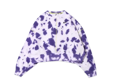 Nike AS W NSW Fleece Tie Dye Crew "Purple"