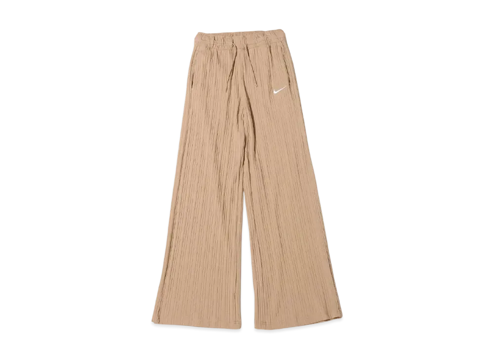 Nike AS W NSW Jersey Rib Wide Leg Pant "Beige"