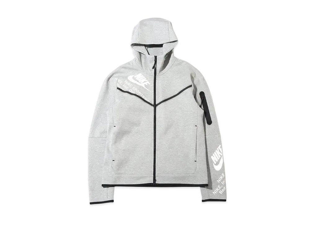 ナイキ AS M NSW テック フリース フルジップ ウィンドランナー フーディ "グレー"